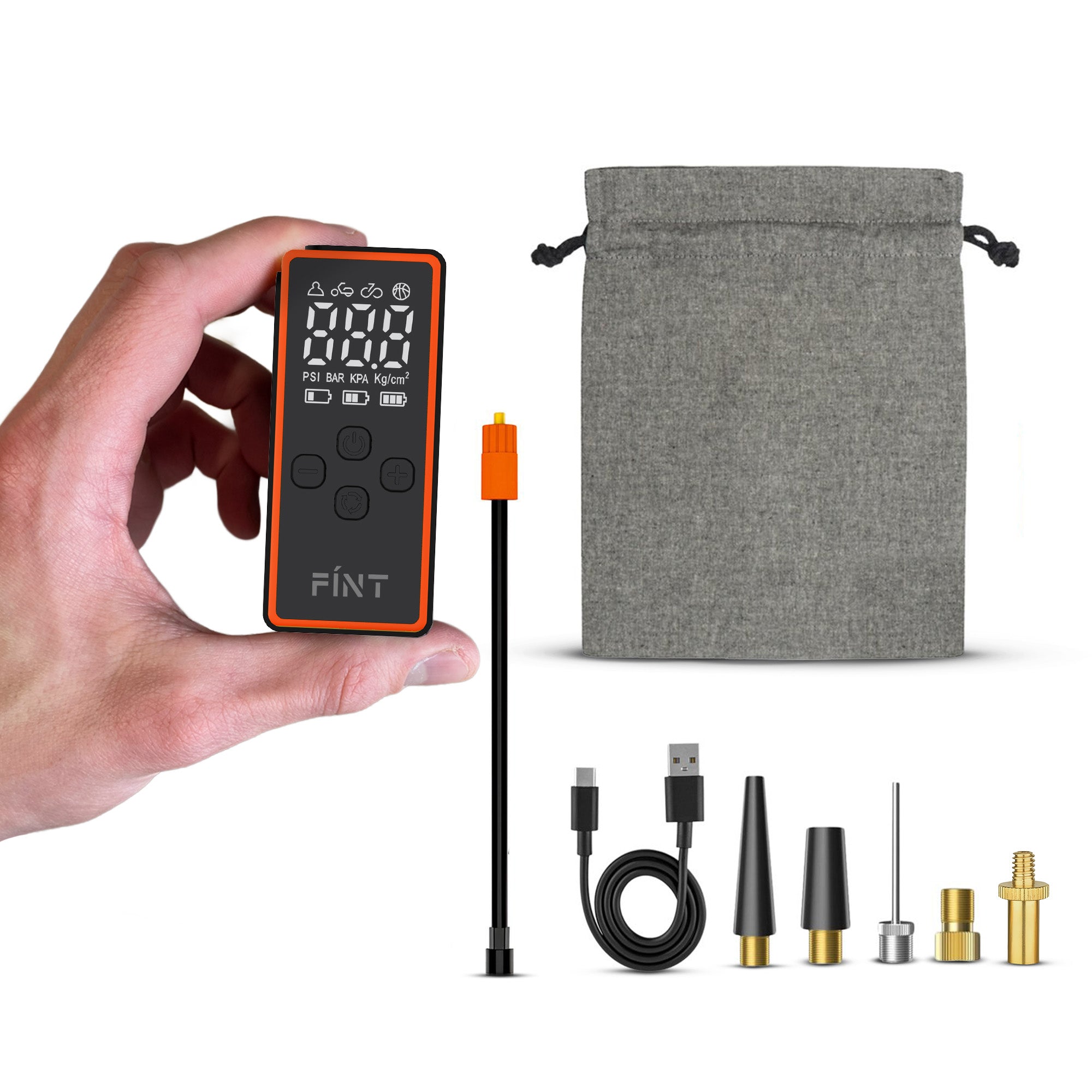 FÍNT V3 Mini - Elektrische fietspomp